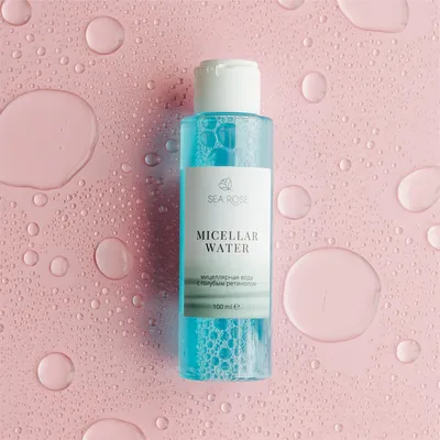 Мицеллярная вода MICELLAR WATER с голубым ретинолом, 100 ml - SEA ROSE