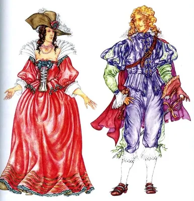 Мода 17 века