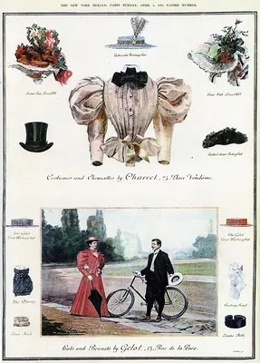 Гламурная мода 1890-х