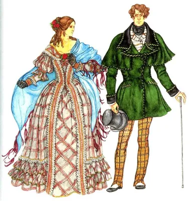 женский и мужской костюм второй половины 19 века Европейская мода второй  половины 19 века (Второе Рококо) | Европейская мода, Историческая мода,  Костюм
