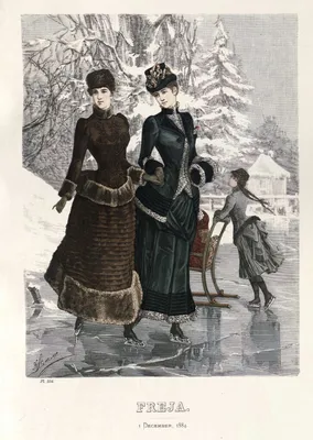 Мода конца XIX века
