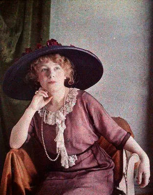 Женская мода 1900-1910 годов в цветных фотографиях | Остров невест