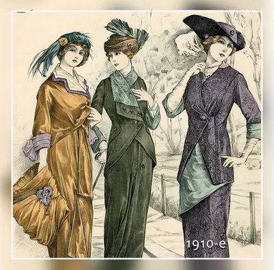 Мода 1910 х годов фото фото