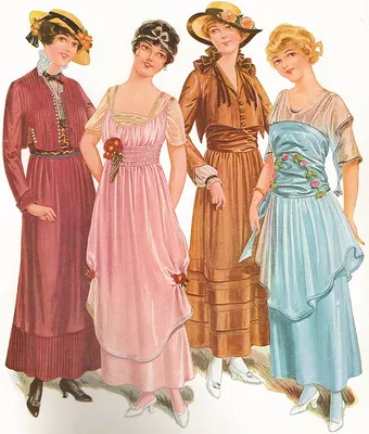Женская мода 1910-х годов | Мода как смысл жизни | Дзен