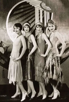 Потрясающая женская мода 1920-х годов в фотографиях того времени (73 фото)  » Невседома
