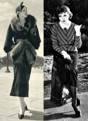 Мода и стиль 30-х годов – фото одежды и аксессуаров | Стиль 30-х, Стиль 1930 -х годов, Мода 1930-х годов