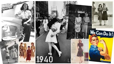 Женская мода 1940-х годов | Историк-дилетант | Дзен