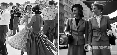 Мода 1940-х годов – Женское платье и женский стиль
