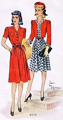 Мода с 1950-1960 гг.