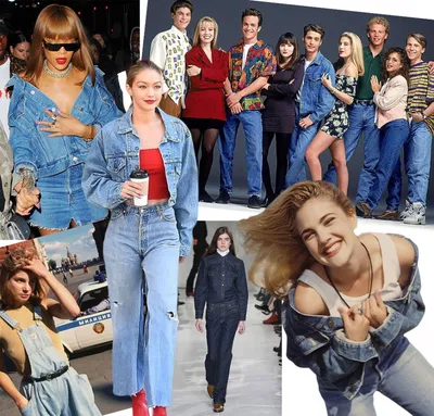 Стиль женской одежды 90х годов — мода и образы, как одевались девушки в 90-е  годы