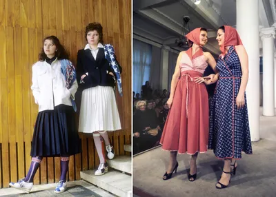 История моды : стиль 50-х годов XX века | ВКонтакте