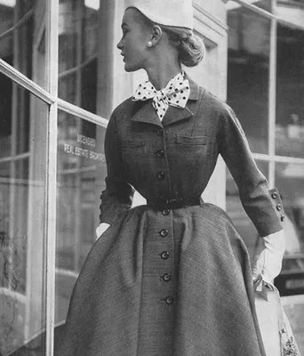 Выставка моды 1940–1950-х годов в Риге