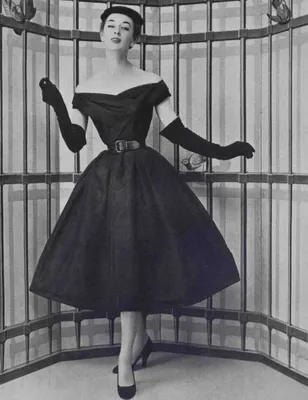 Мода 50 х годов фото платья фото