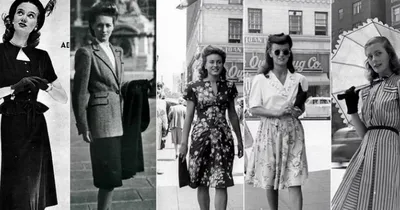 Какой была мода послевоенных лет, или Что носили женщины, когда страна  голодала