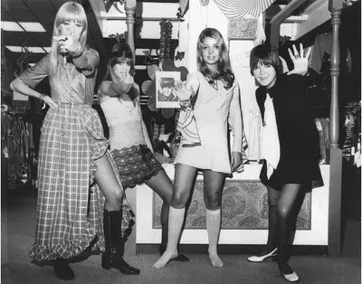 Молодёжная мода 60-70-х годов(Запад)