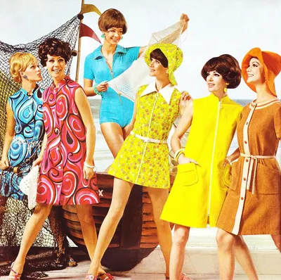 Мода и стиль 60-х годов: одежда, платья, макияж. Современные образы – 2024