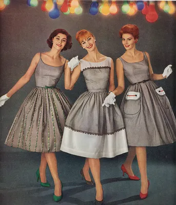 Женская мода 60-х | Истограф