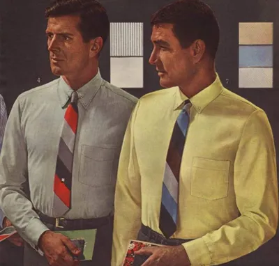 Эти яркие рубашки: мужская мода 60-х