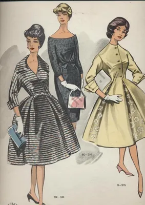 Мода 1950-х. Дома моделей, «самопошив», «песочные часы» — VATNIKSTAN