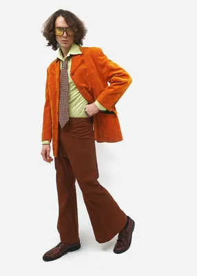 Мужской костюм в стиле 70х — 80х | Retro Moda