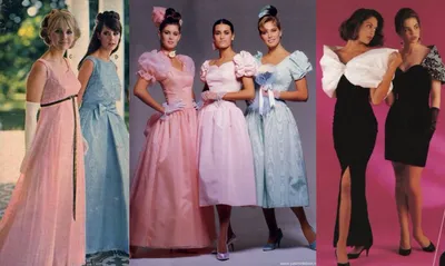 Как менялась мода на выпускные платья за последние 50 лет - Караван