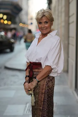 Мода для пожилых женщин после 60 (63 фото): одежда для 60-летних дам |  Advanced style, Style, 50 fashion