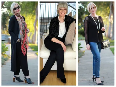 Как одеваться после 55 лет женщине (76 фото)