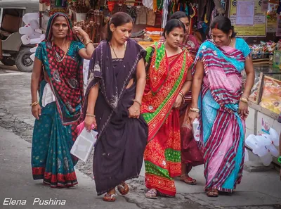 SEPush: Женская мода в Индии.