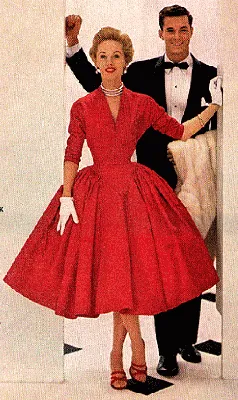 стиль 50-х годов | Винтажные платья 50-ых, Стиль пятидесятых, Женские наряды