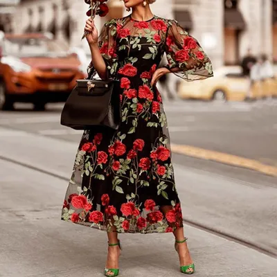 Осень-зима вельветовое платье женская мода женские платья с длинным рукавом  повседневное трапециевидное свободное миди винтажное вельветовое платье 3XL  – лучшие товары в онлайн-магазине Джум Гик