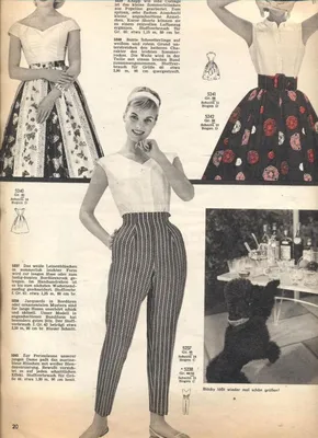 Просмотр изображения | Стиль 1950-х, Стиль ретро, Мода 1950-х