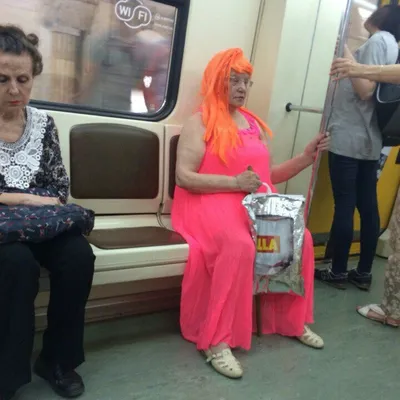 Как выглядят пассажиры российского метро: 25+ чудных фотографий