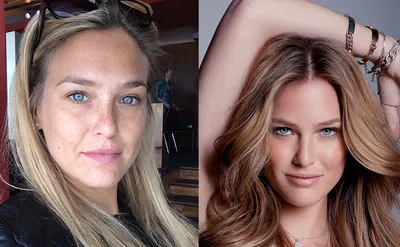 5 супермоделей, которые без макияжа выглядят совершенно иначе | Celebrity  Channel | Дзен