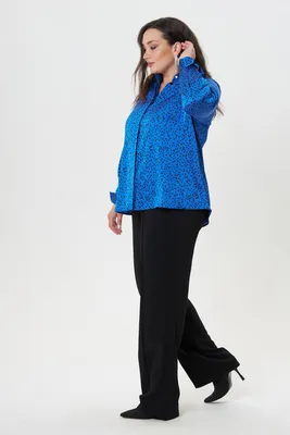 Блузка женская №291GRF шёлк-атлас (последний размер) серый 52 – купить за  1323 руб. в интернет магазине Текстиль Всем