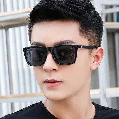 Новые модные квадратные мужские и женские солнцезащитные очки, корейская  версия, трендовые ослепительные солнцезащитные очки, мужские очки для  уличной съемки – лучшие товары в онлайн-магазине Джум Гик