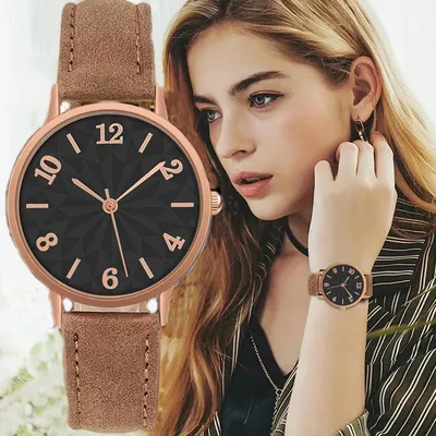 Женские часы, романтические наручные часы со звездным небом, модные женские  часы с кожаным ремешком, часы для женщин, женские часы | AliExpress