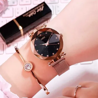 ₪23-Часы женские модные повседневные часы с кожаным ремешком простые женские  кварцевые часы платье наручные часы Reloj Mujer Ne-Description