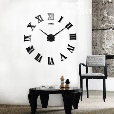 Современные настенные часы в гостиную - 57 фото