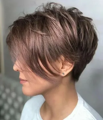 Коротко и стильно: модные женские стрижки 2020 | Pixie haircut for thick  hair, Cute hairstyles for short hair, Long pixie hairstyles