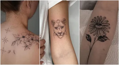 Модные тату для девушек 2022: идеи и тренды - tattopic.ru