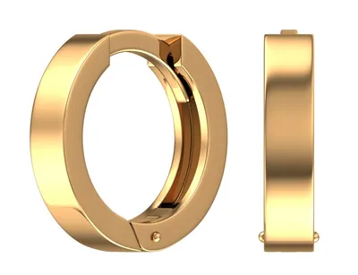 Золотые серьги без камней — купить сережки из золота без вставок в  интернет-магазине AllTime.ru, фото и цены в каталоге