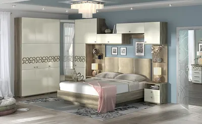 Модульная спальня Венеция (Интерьер-Центр (г.Лазарев) купить, цена в  Екатеринбурге