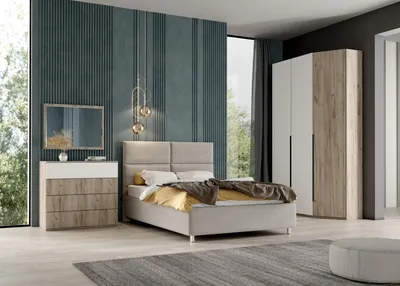 Модульная мебель для спальни Милана Горизонт купить в Екатеринбурге |  Интернет-магазин VOBOX