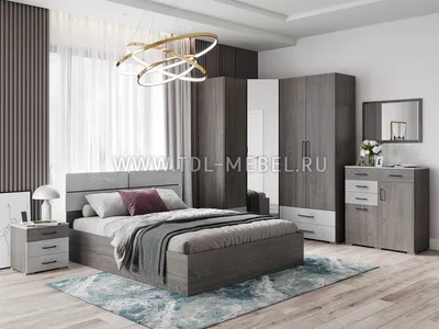 Модульная спальня Фиеста Мебель Сервис - купить в Киеве недорого. Цена,  описание | RedLight