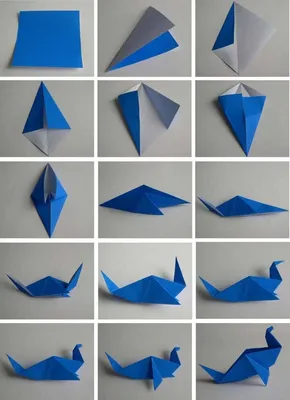 Разузнай! Модульное оригами - Схемы модульного оригами - Лебедь - Павлин.  Обсуждение на LiveInternet - Российский Сервис Онлайн-Дневников