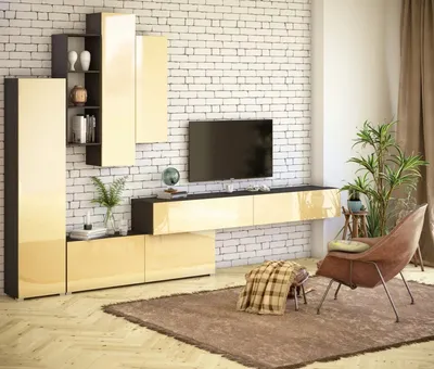 Модульные гостиные – купить в Краснодаре недорого – SV-Мебель