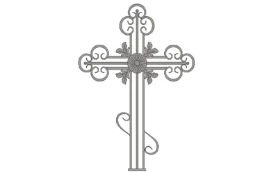 Крест надгробный. Купить могильный крест в Новосибирске
