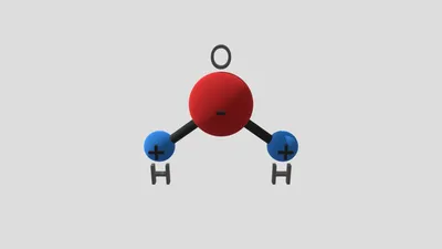 Модель Молекулы Воды — стоковые фотографии и другие картинки Молекула -  Молекула, Вода, Фоновые изображения - iStock