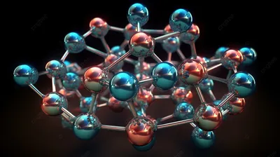 Молекула воды под микроскопом» — создано в Шедевруме