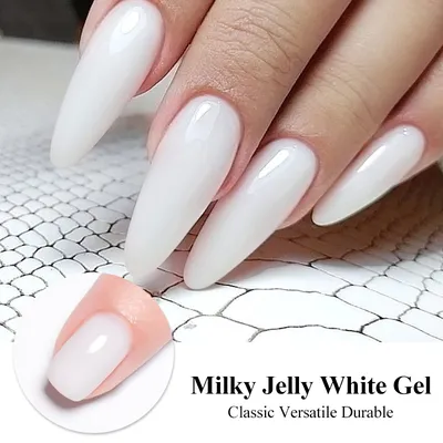 Гель-лак для ногтей полуперманентный молочного цвета, 7 мл | AliExpress